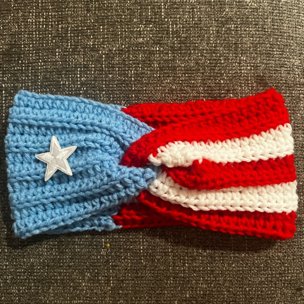 Patriotic Crochet Headband
